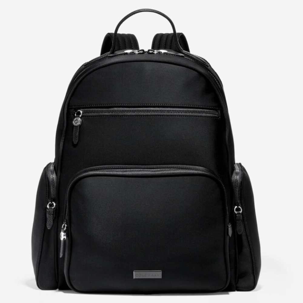 Cole Haan Black Nylon Everyday Backpack